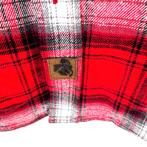 Legendary Whitetails Corduroy Trim Flannel Shirt Men's XLT Red Plaid Western - Picture 4 of 10