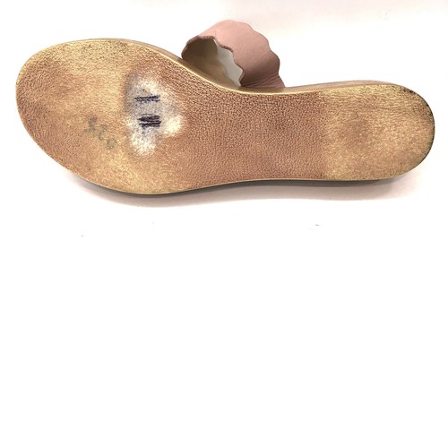 Sandalias Sophia Milano Hechas en Italia Toboganes Plataforma Rosa Talla 8 ($) - Imagen 6 de 6