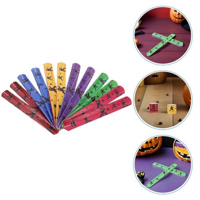 24 Pcs Handgelenksklatschbänder Schlagarmband Feiertagspartygunst