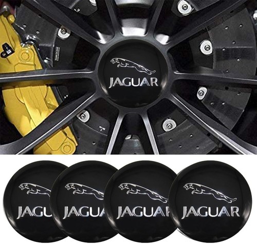 4x 56mm Jag-uar Decals Center Wheel Cap Self-Adhesive Emblems Rims Logo Sticker - Bild 2 von 13