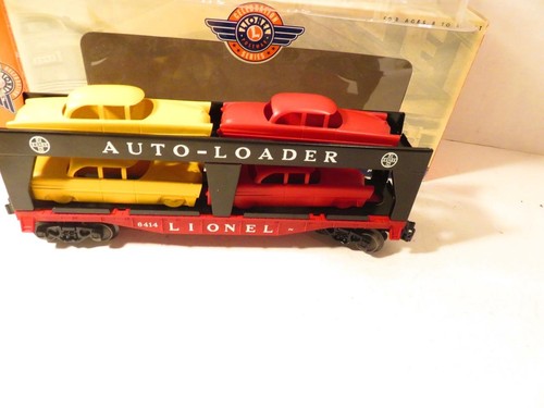 LIONEL POST-WAR CELEBRATION 29463 6414 EVANS AUTO LOADER W/4 CARS 0/027- L/N- B9 - Picture 6 of 8