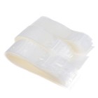 60pcs Ice Bags Reusable Transparent Ice Packing Bags ice bags