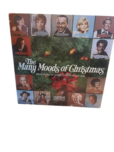 The Many Moods of Christmas Great Songs by Great Artists LP Album Vinyl 33 rpm