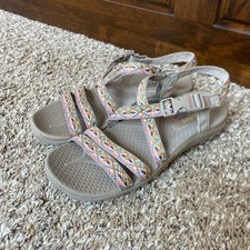 Ladies Skechers Outdoor Lifestyle Reggae Dream Weaver Sandals Size 7