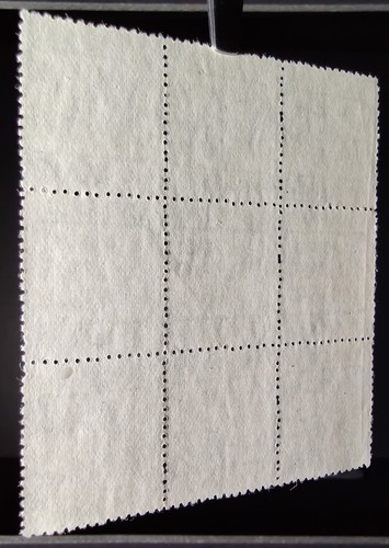 RARE MANCHUKUO JAPAN CHINA STAMPS 1935 40f ERROR ROUNDED FRAME IN BLK 9 SG #156b - Picture 9 of 22