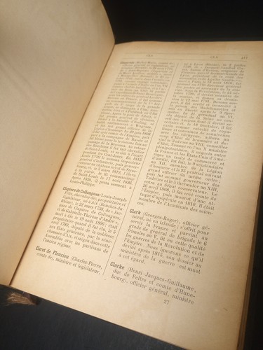 1898 Historical and biographical dictionary of the Revolution and the Empire - Picture 5 of 14