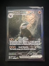 Excadrill ex 168/086 SV Black Bolt Special Illustration Rare Pokemon TCG Card NM