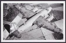 USAAF Martin B-26 Marauder 47 from above in-flight photo