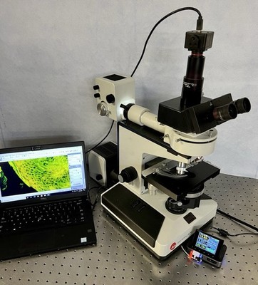 Leitz Diaplan LED Fluorescence  Phase Microscope CAM + Guarantee