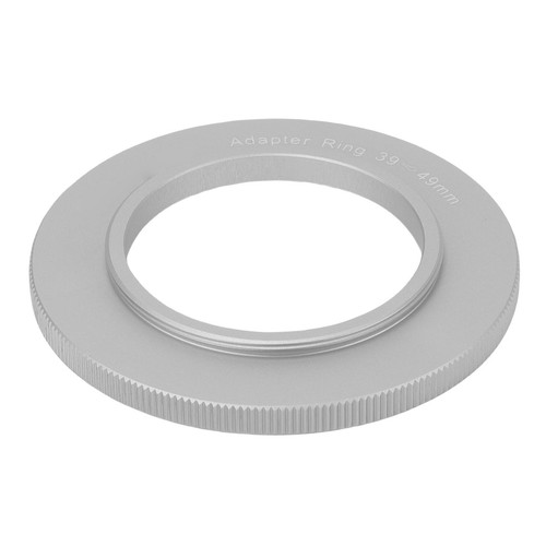 49mm To 39mm Filter Adapter Silver Aluminum Alloy For Camera Lens - Picture 17 of 24