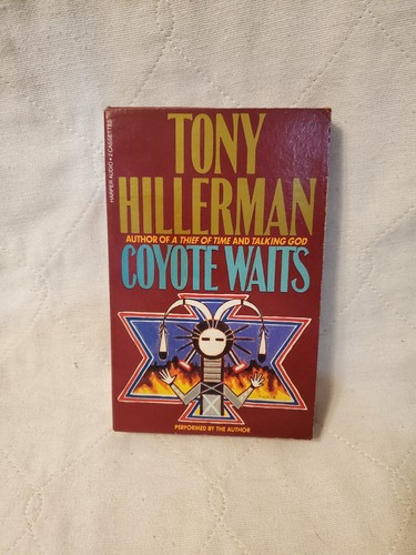 Coyote Waits by Tony Hillerman Audio Book On Cassette Tapes - Foto 2 di 8