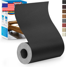 Leather Repair Patch Tape Kit, 4" X 63" Self Adhesive Leather Repair Patch for F