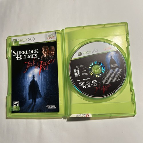 Sherlock Holmes vs. Jack The Ripper (Microsoft Xbox 360, 2010) en caja original - Imagen 3 de 4