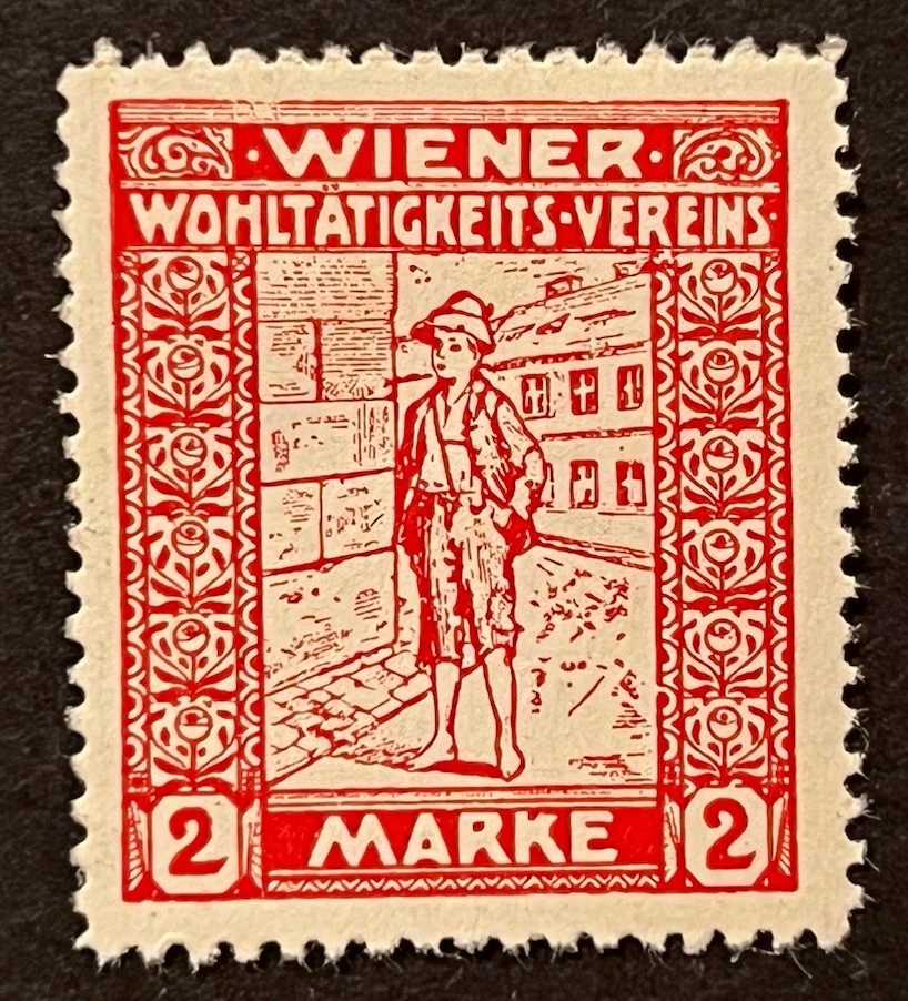 Travelstamps: Austria Charity Cinderella Stamp - Vienna Charity Association NGAI - Image 2 of 4