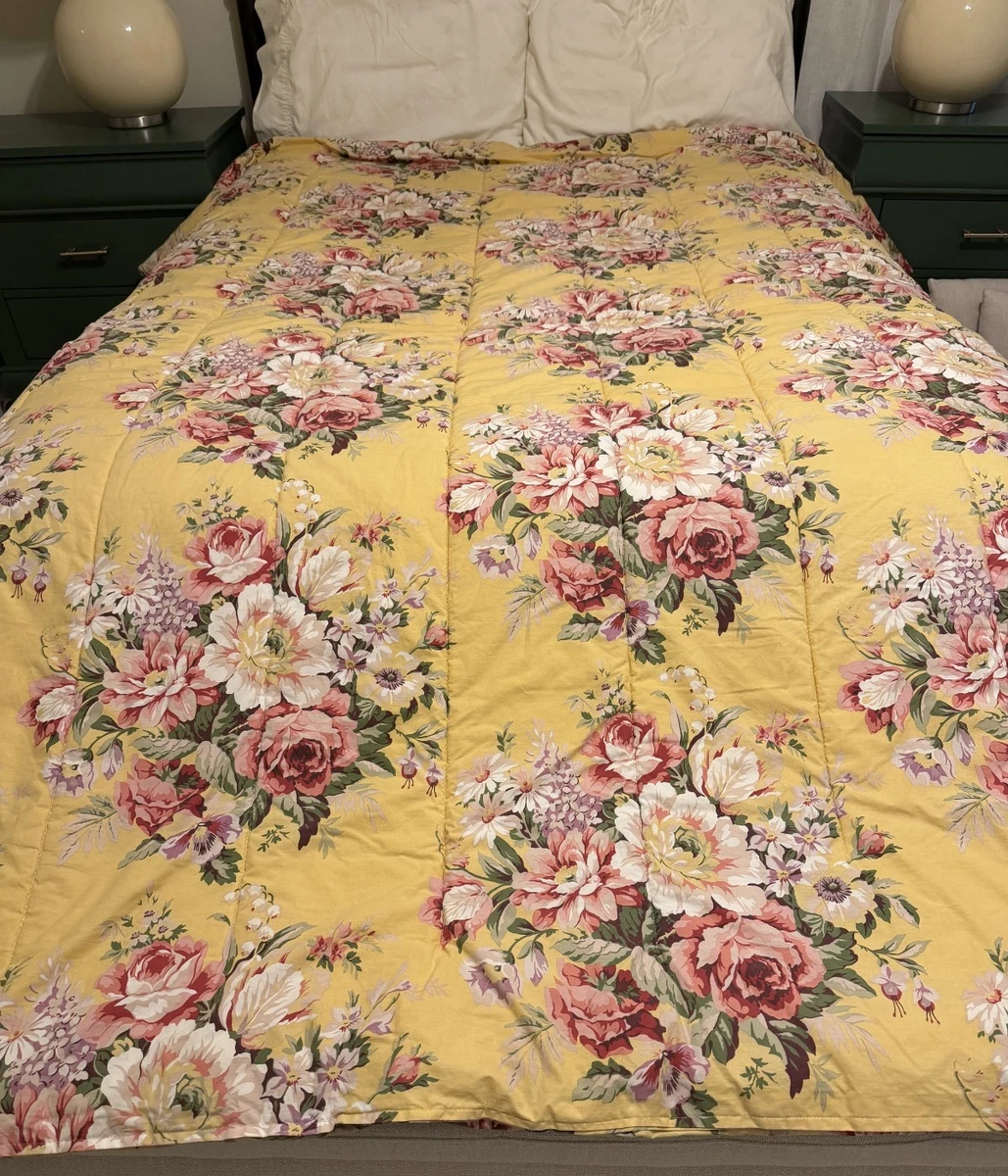 Ralph Lauren 花柄ベッドパッド Ralph Lauren Yellow Floral Comforters & Sets for sale | eBay