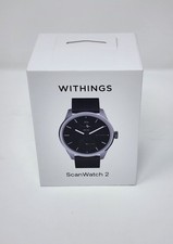 Withings ScanWatch 2 - Heart Health Hybrid Smartwatch - 42mm - Black/Silver