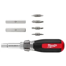 NEW Milwaukee 48-22-2917 13-in-1 Magnetic Multi-Bit Screwdriver w/ Ecx Bit A2