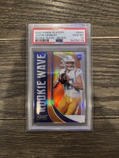 Justin Herbert 2020 Panini Playoff Rookie Wave Silver RC #RW4 PSA 10 Chargers