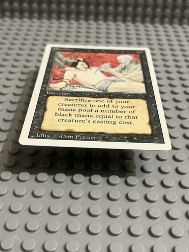 Magic the Gathering | Revised Edition | Sacrifice | #126 | MP | - Picture 3 of 10