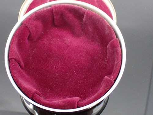 Cohr Denmark Repousse Tavern Scene Silverplate Round Jewelry Trinket Box 605 Vin - Picture 14 of 17