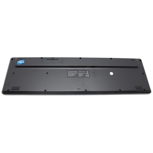Wireless Keyboard Greek Layout With Pre-Applied QWERTY Stickers Low Profile - Picture 6 of 8