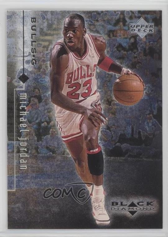 1998-99 Upper Deck Black Diamond Michael Jordan #4 HOF