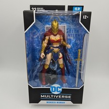 DC Multiverse Mcfarlane Toys Wonder Woman Helmet Of Fate Figure New