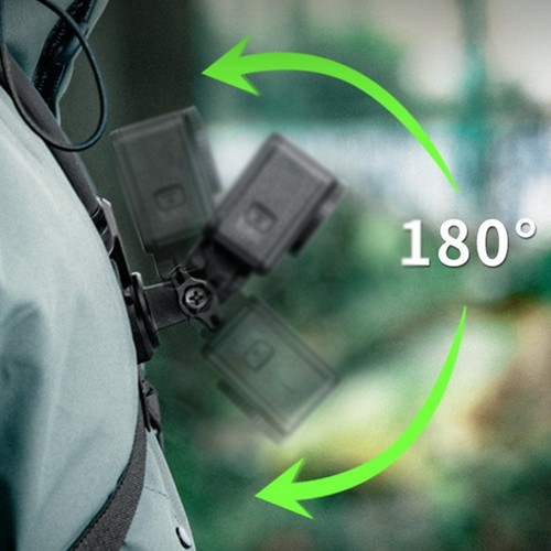 Support Coffre Flexible en Silicone pour Insta360 X5 Support Accessoire - Photo 4 sur 10