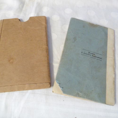 Militärpass + Hülle mit etlichen Einträgen   - 1.WK WW1 (NE151) - Bild 12 von 12