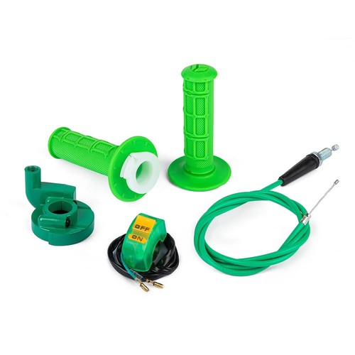 Neu 7/8 22mm Twist Gas Gas Gasgriff Griffe und Kabel Set mit Kill - Bild 2 von 6