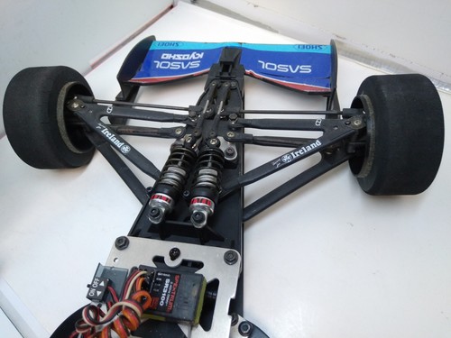 RARE 1992 Kyosho 1/8 Formula One RC Car Used Please Look Closely At All Photos - Picture 21 of 24