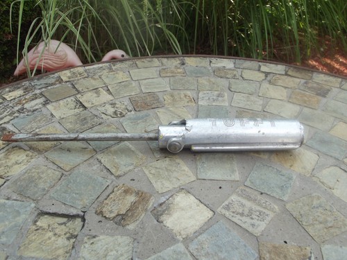 VINTAGE TUFFY AIIRCRAFT ALUMINUM 12.25" FLAT HEAD SCREWDRIVER, FREE SHIPPING!
