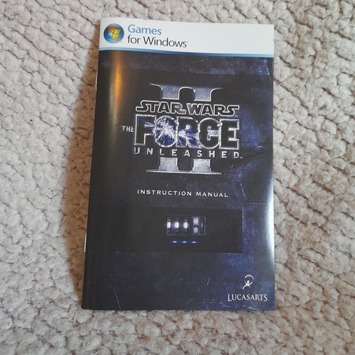 Star Wars The Force Unleashed 1 + 2 PC Juego Paquete Completo Con Manuales - Imagen 16 de 16