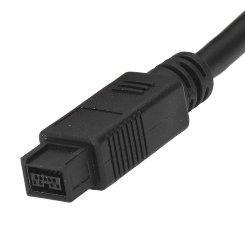 IEEE 1394 Firewire Cable 800Mbps 9Pin To 4Pin Male To Male 10ft Firewire DV C CB - Afbeelding 5 van 24