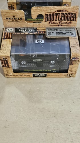 Juego de 6 coches modelo diecast M2 "Lunati Bootlegger Outlaw" 1:64 - Imagen 3 de 17