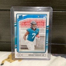 2024 Panini Donruss Brian Thomas Jr. Base Rated Rookie #313 (RC) Jaguars (3)
