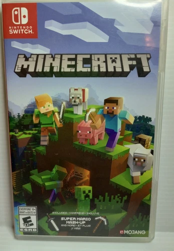 Nintendo Switch Minecraft Super Mario Mashup | Complete in Case