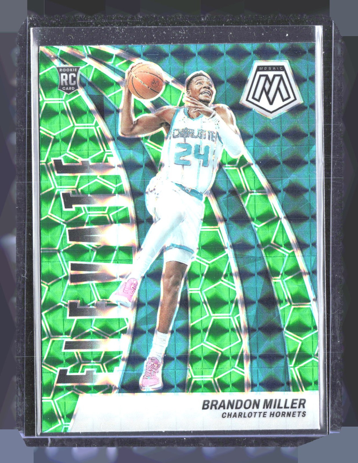 2023-24 Panini Mosaic #17 Brandon Miller Elevate Rookie RO84