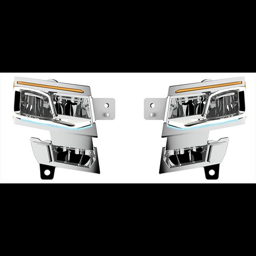 Lámpara LED de faros secuenciales de plástico 1:14 para camión tractor RC 770S 56371 56368 - Imagen 2 de 12