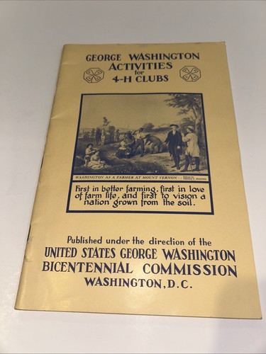 George Washington Aktivitäten für 4-H Clubs,