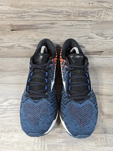 Zapatos Mizuno Wave Sky 7 Para Hombre Talla 9.5 Azul Naranja Tenis Tejidos Onda - Imagen 5 de 13