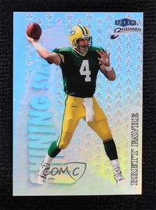 1998 Fleer Brilliants Shining Stars Pulsars Brett Favre #5SS HOF