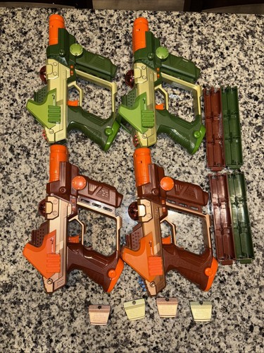 Menge 4 Tiger/Nerf Lazer/Laser Tag Phoenix LTX Blaster Waffen - GETESTET
