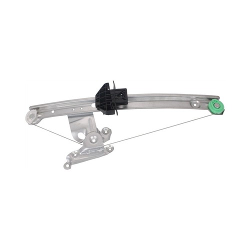 Power Window Regulator Set For 2000-2002 Jaguar S-Type Rear 2Pcs - Picture 2 of 12