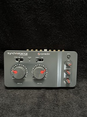 Synchroscience By M-Audio Connectiv Audio DJ Mixer! NO POWER CORD!