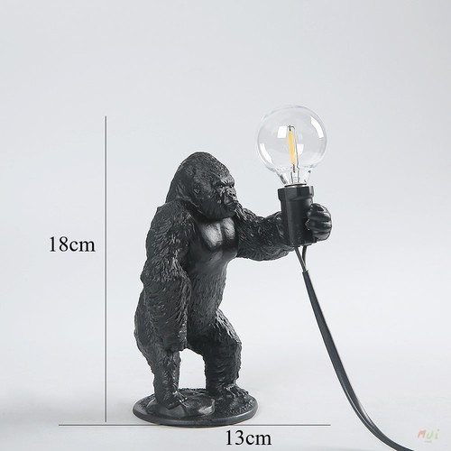 Mini Gorilla Table Lamp LED Decorative Desk Lights Reading lamp Night Light - Picture 9 of 11