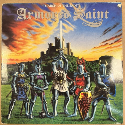 Armored Saint - March of the Saint - Original UK Chrysalis LP - CHR 1479