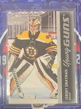 2021-22 Upper Deck Series 1 - Young Guns Jeremy Swayman #226 (RC)