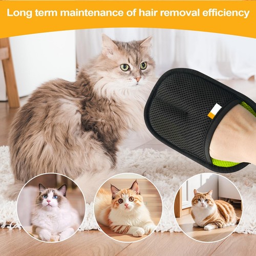 Reusable Pet Hair Remover Glove - Efficient Lint Remover for Pet Owners - Picture 9 of 14