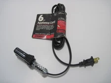 Carol Cable Co Standard Appliance 6ft Power Cord 18 Gauge Replacement 04636-60-0